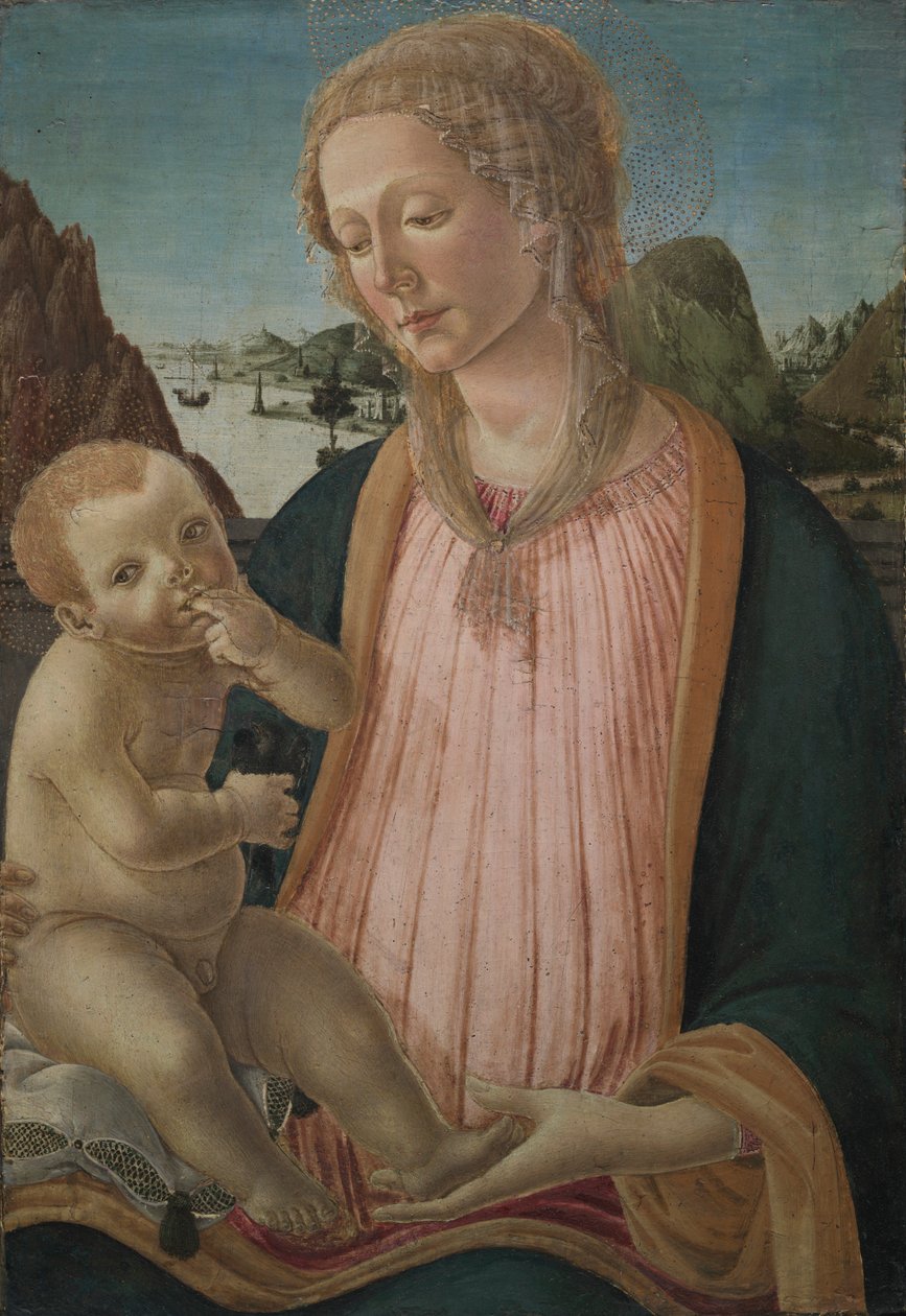 Madonna col Bambino, c. 1475-1480 da Francesco Botticini