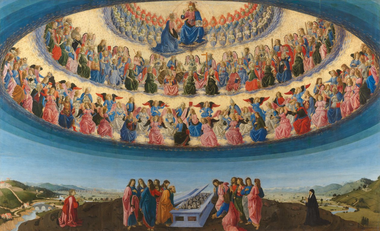 Assunzione di Maria da Francesco Botticini