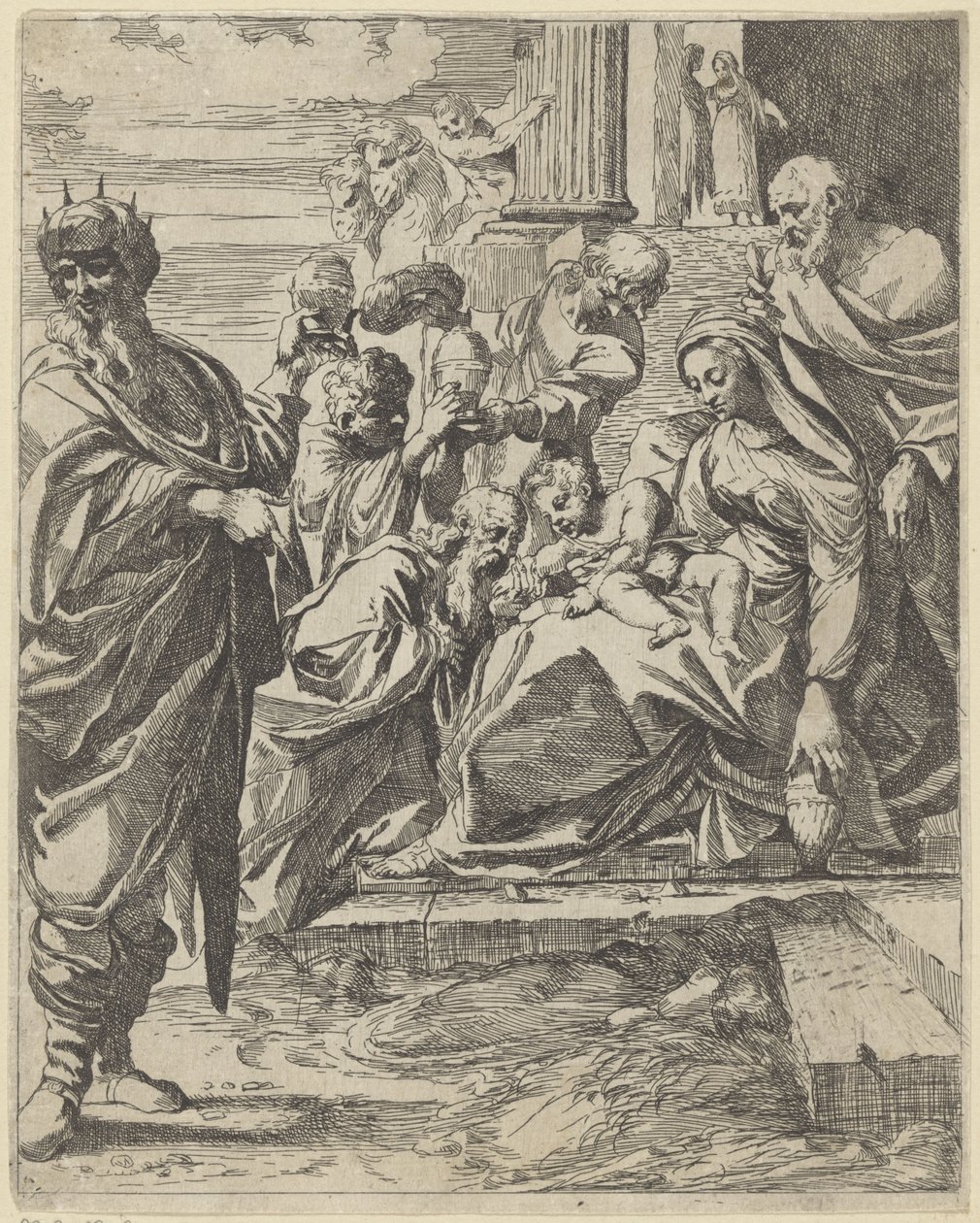 Adorazione dei Magi da Francesco Brizio (attributed to)
