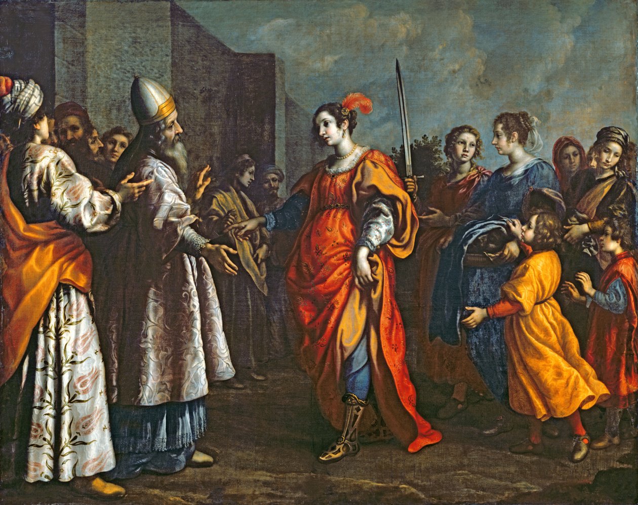 Il Trionfo di Giuditta, c.1620-30 da Francesco Curradi