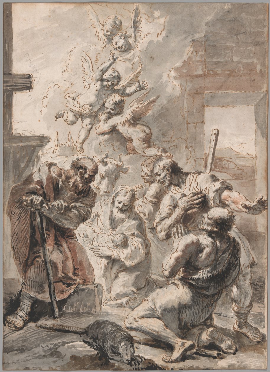 Adorazione dei pastori da Francesco Fontebasso