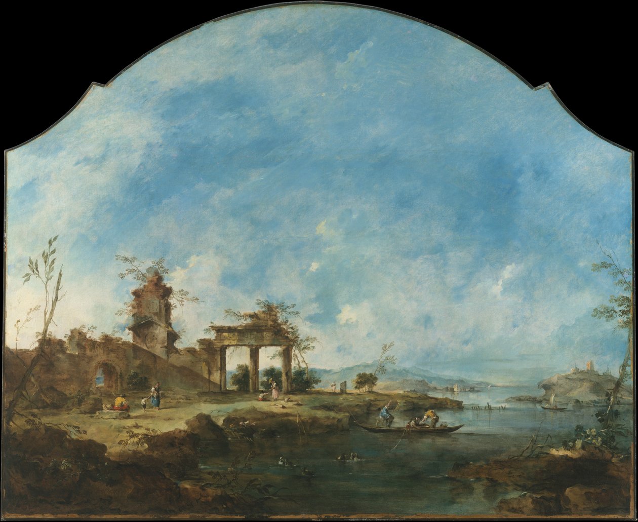 Paesaggio Fantastico, c.1765 da Francesco Guardi