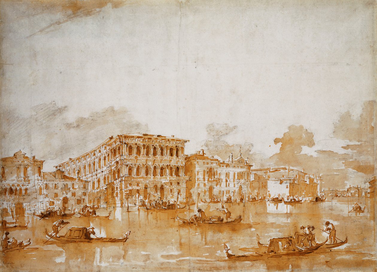 Il Canal Grande con Ca