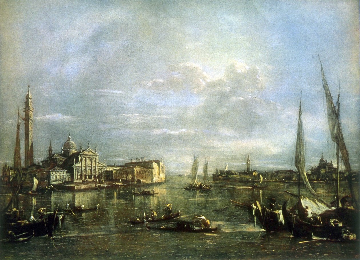 The Isle St. Giorgio Maggiore da Francesco Guardi
