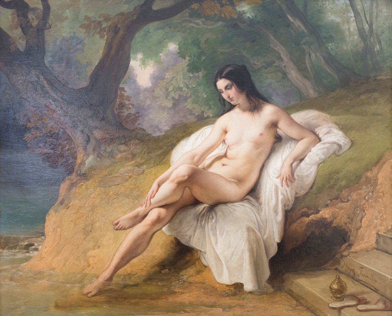 Bagnante da Francesco Hayez