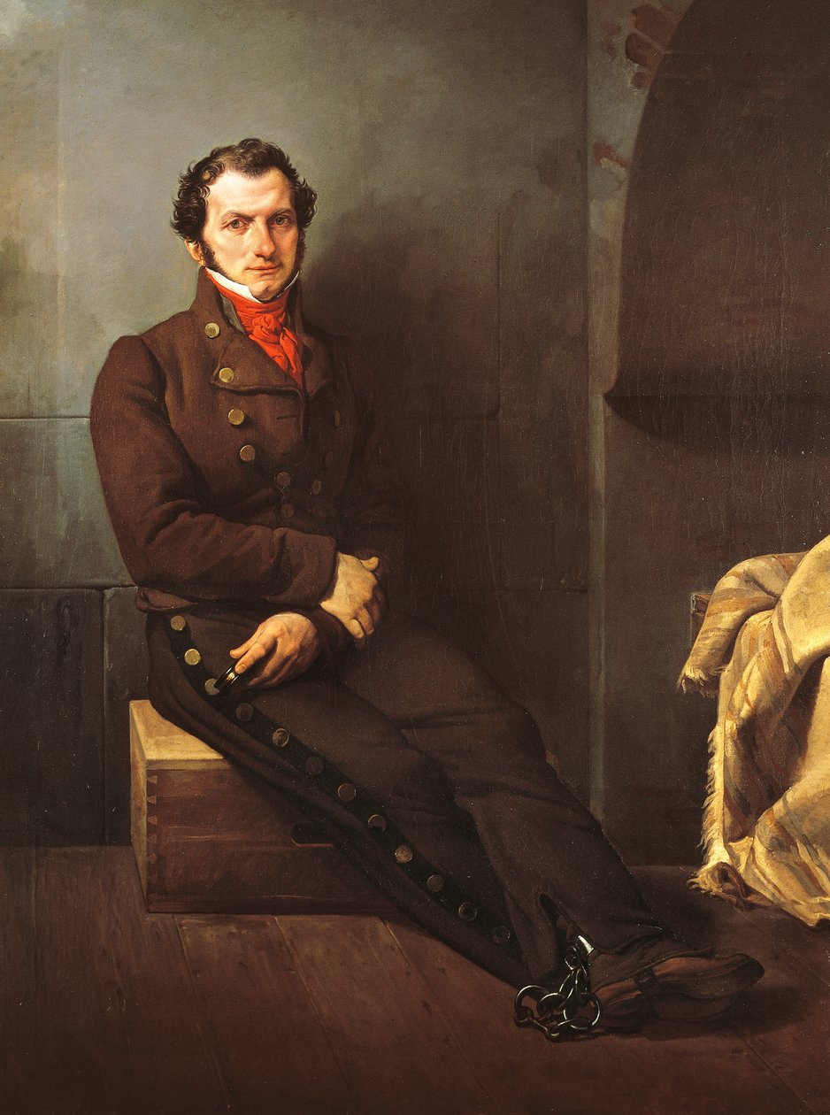 Il conte Arese incarcerato da Francesco Hayez