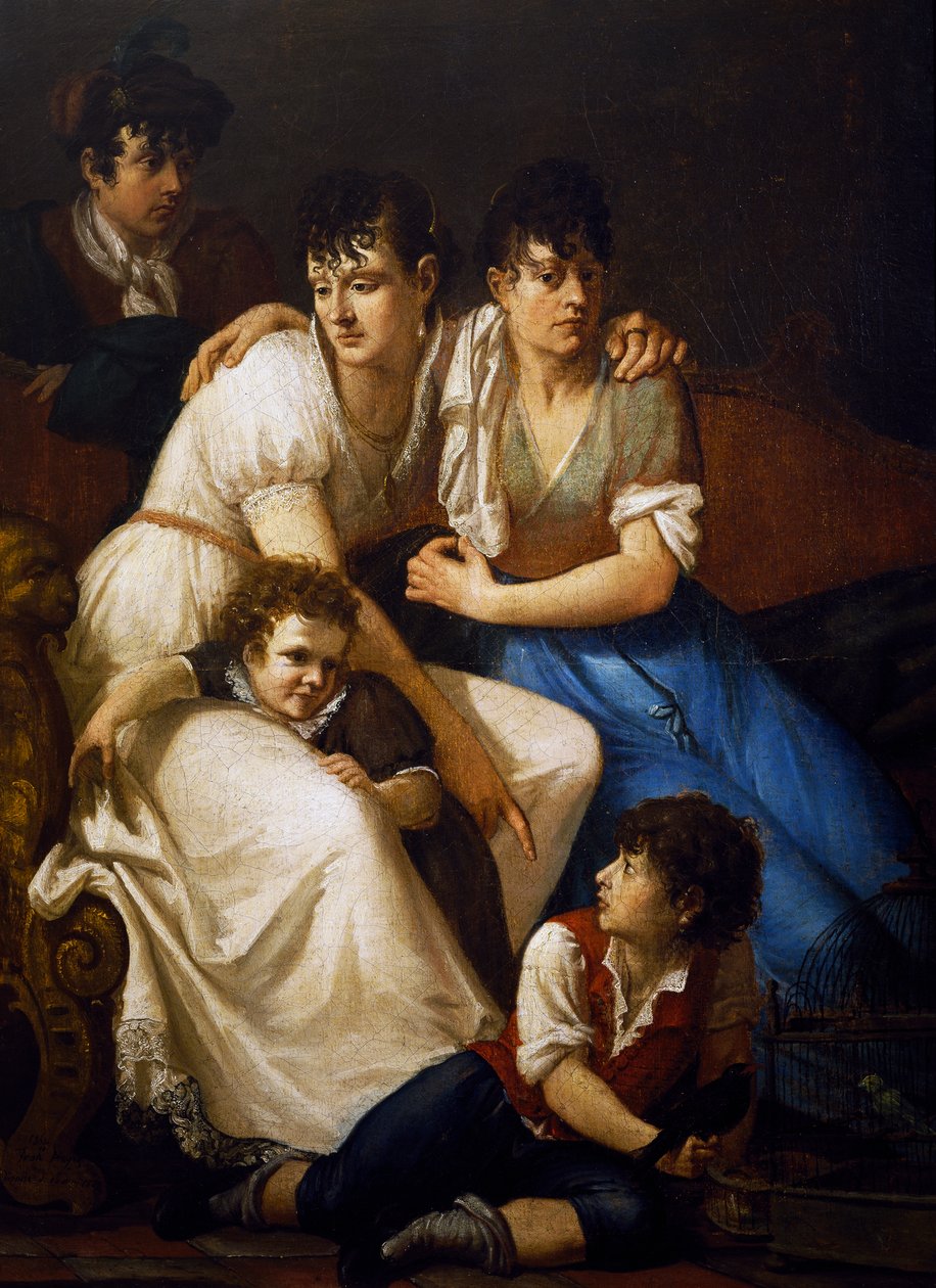 Ritratto di famiglia da Francesco Hayez