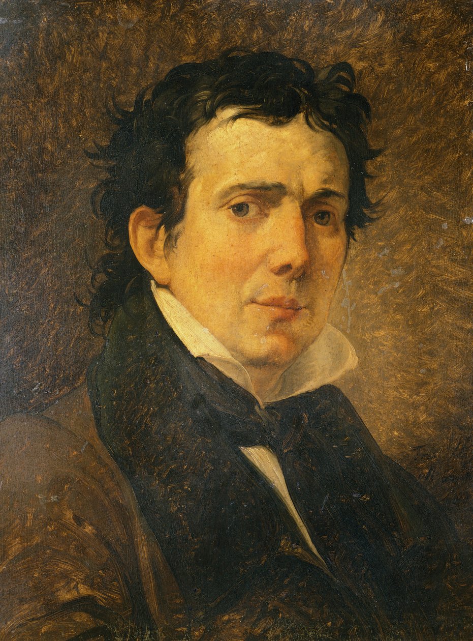 Ritratto di Pompeo Marchesi da Francesco Hayez