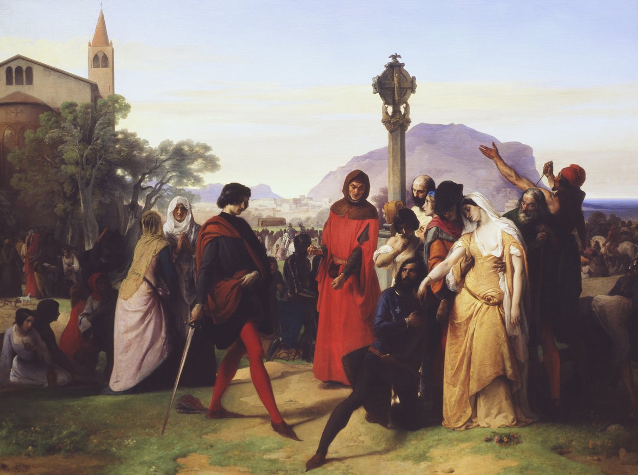 I vespri siciliani, 1846 da Francesco Hayez
