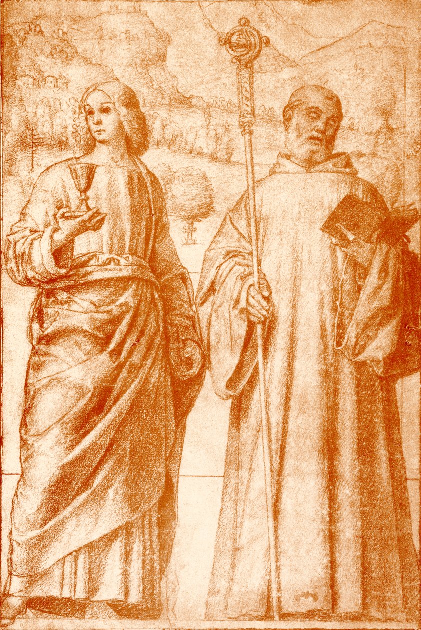 San Giovanni Battista e San Benedetto da Francesco Morone