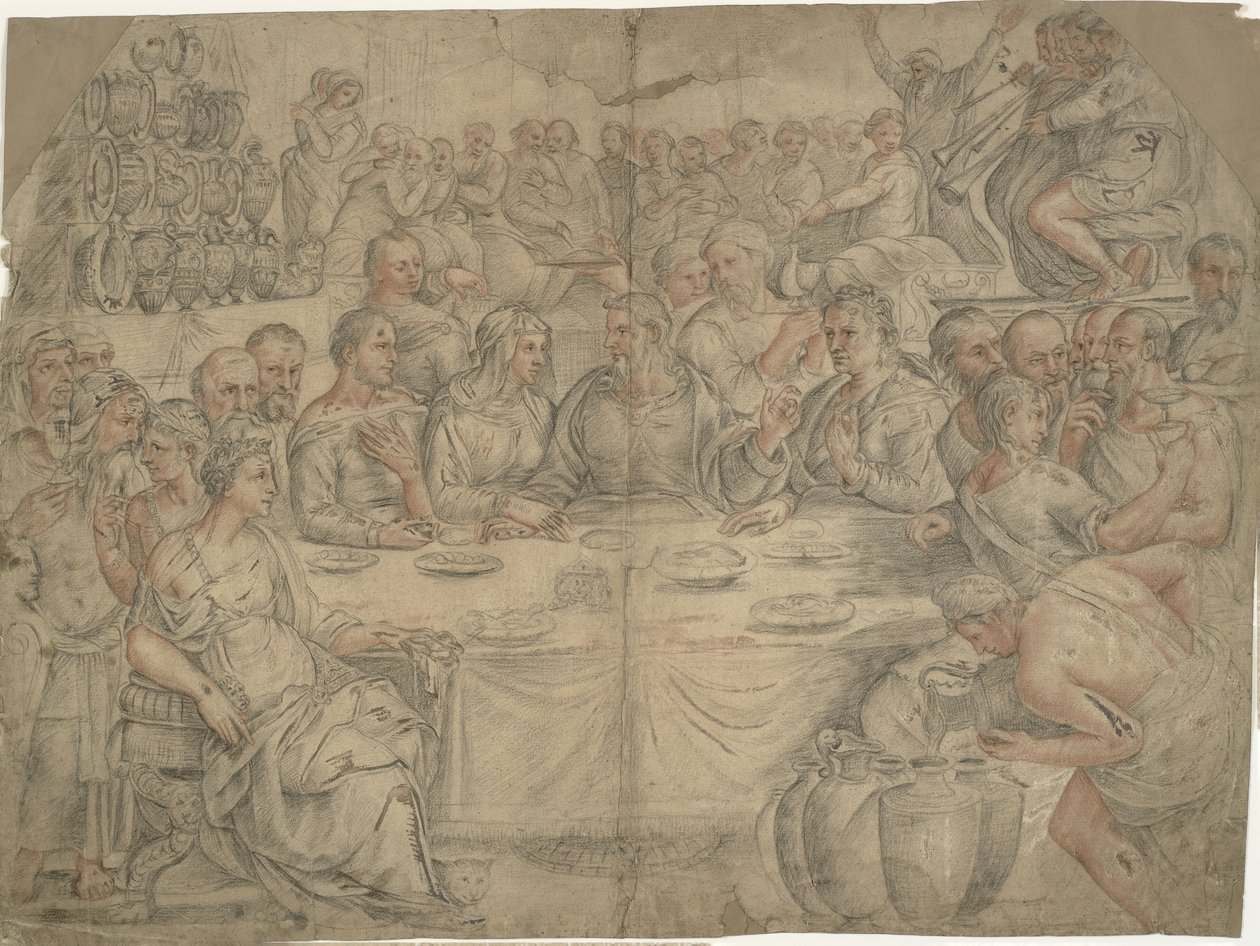 Le nozze di Cana da Francesco Salviati