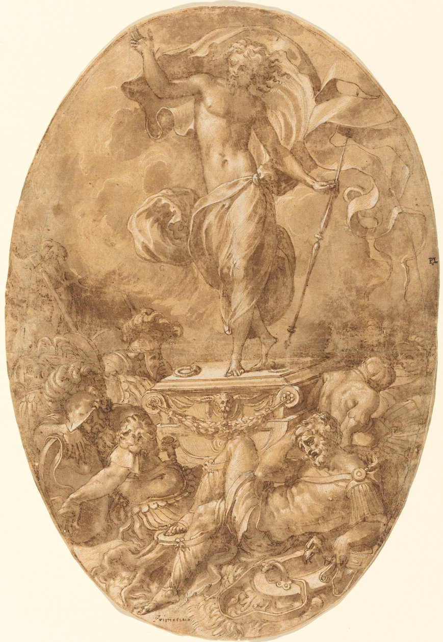 La resurrezione da Francesco Salviati