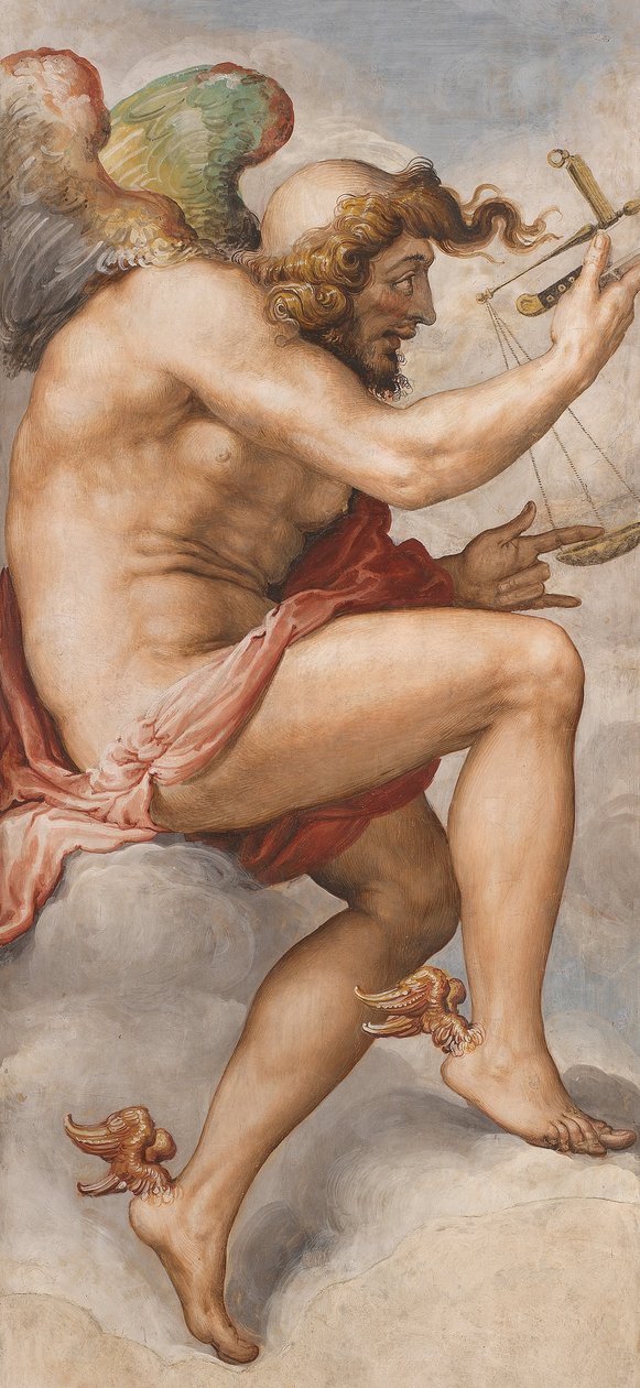 Il tempo come occasione (Kairos) da Francesco Salviati