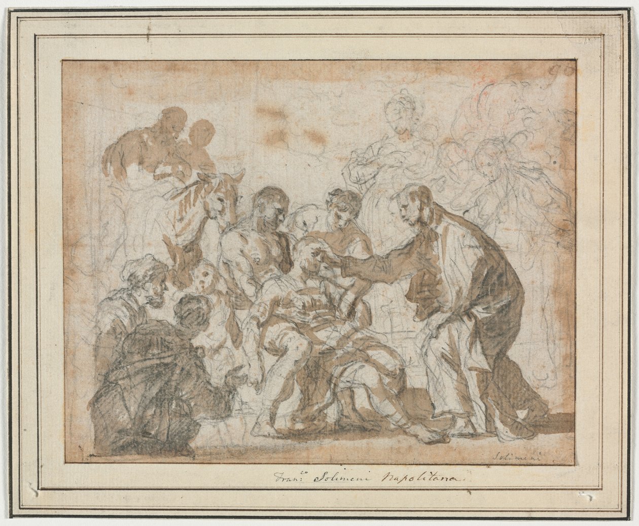 Un miracolo di San Mauro da Francesco Solimena
