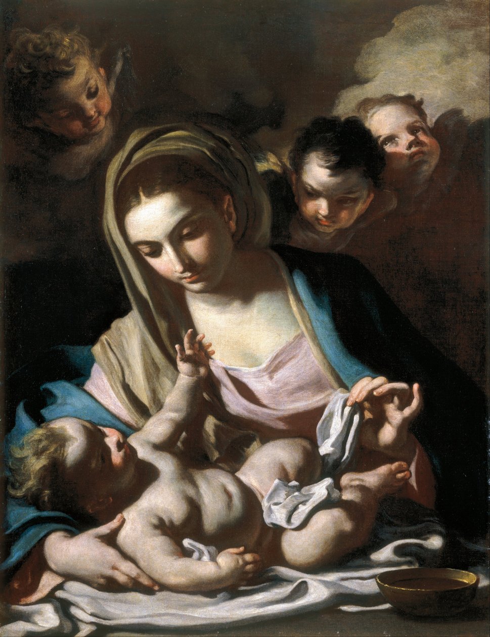 Madonna con Bambino da Francesco Solimena
