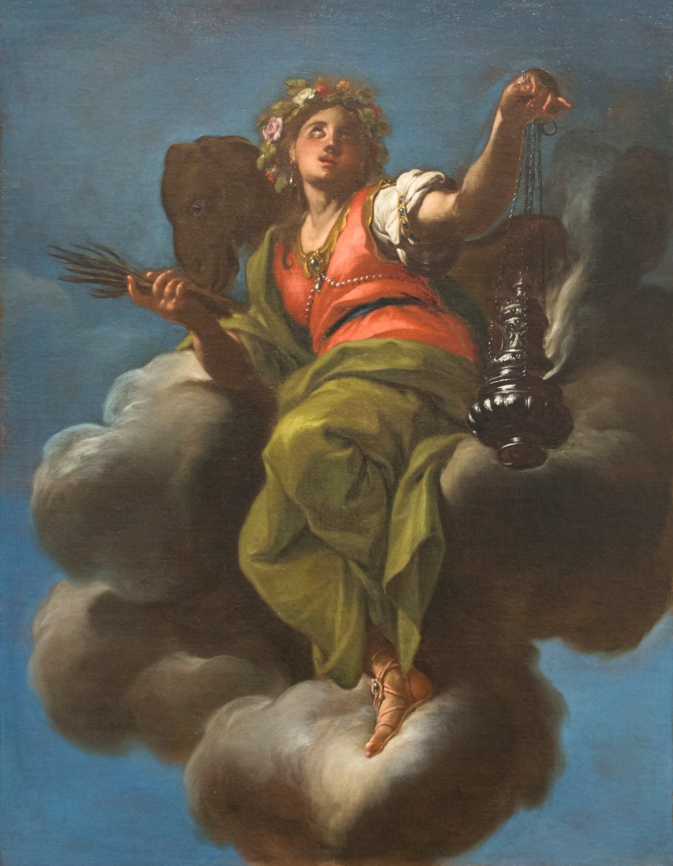 Asia, c. 1709 da Francesco Trevisani