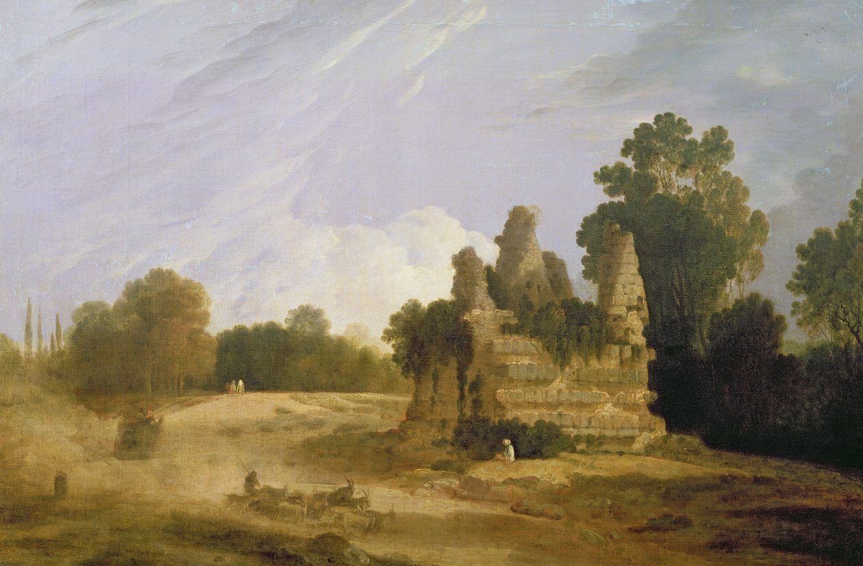 La tomba degli Orazi e Curiazi da Francesco Zuccarelli