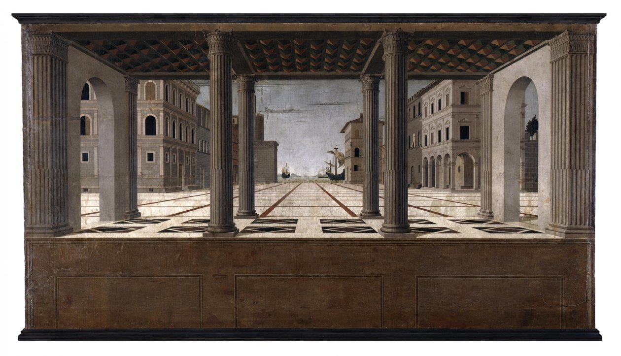 Tedesco: Idealstadt Architectural Veduta da Francesco di Giorgio