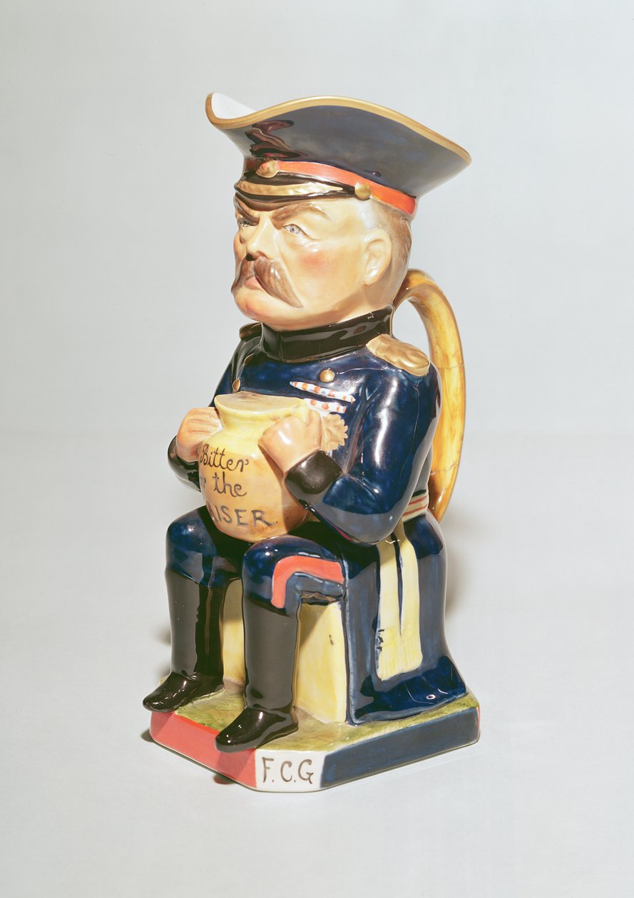 Boccale di Lord Kitchener, realizzato da Wilkinson, 1915 da Francis Carruthers Gould