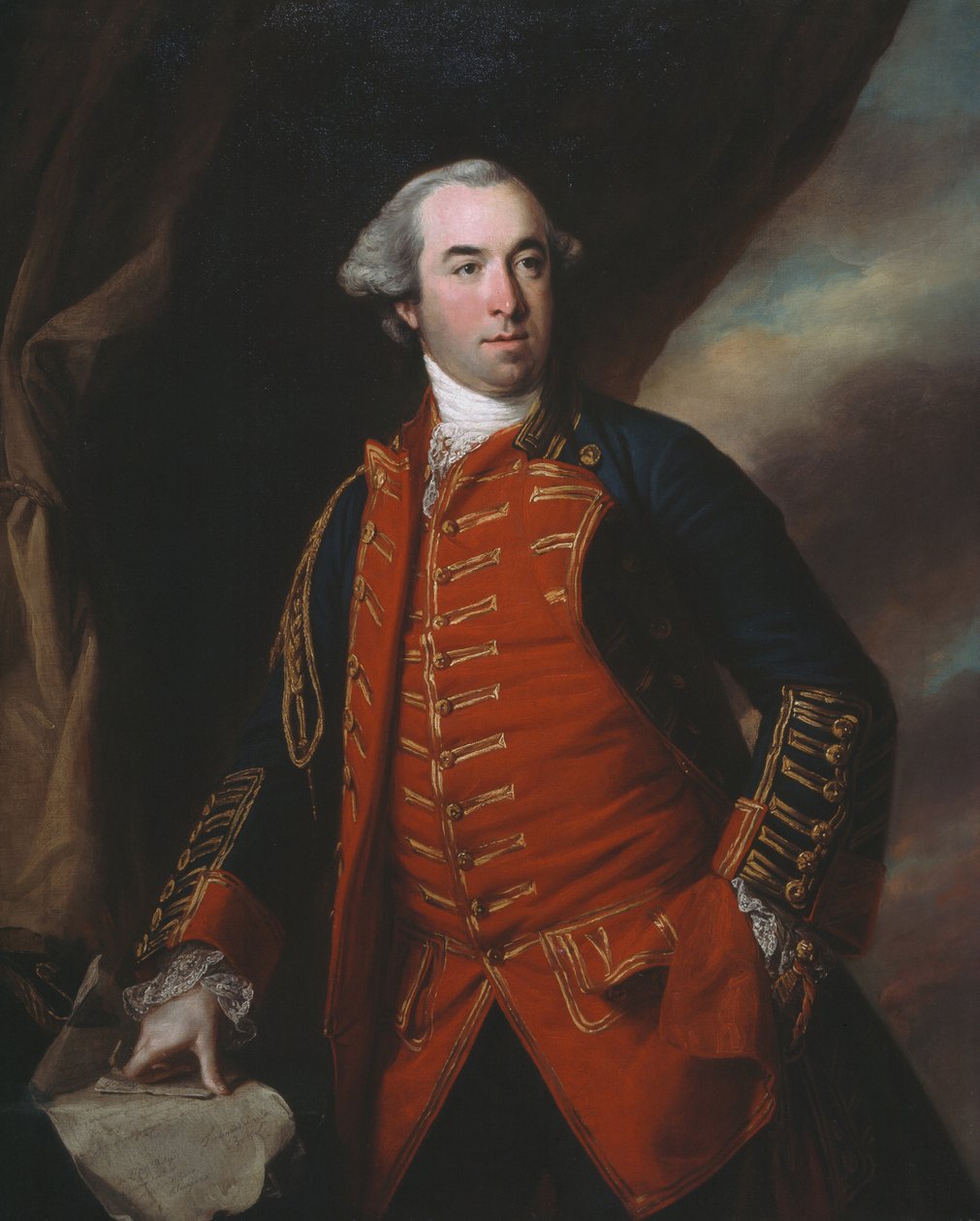 Tenente colonnello William Phillips, 1764 da Francis Cotes