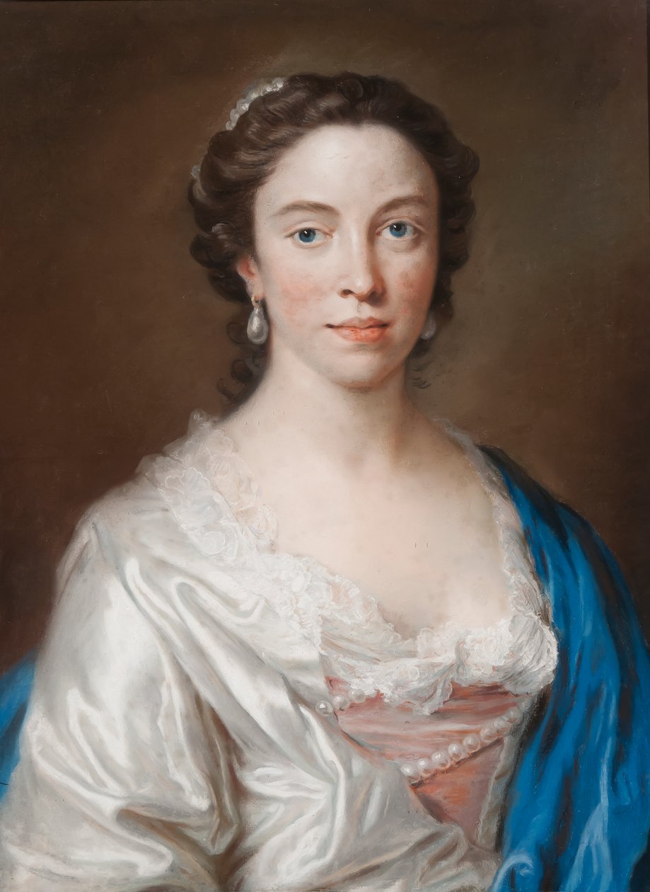 Ritratto di Mary Thornton da Francis Cotes