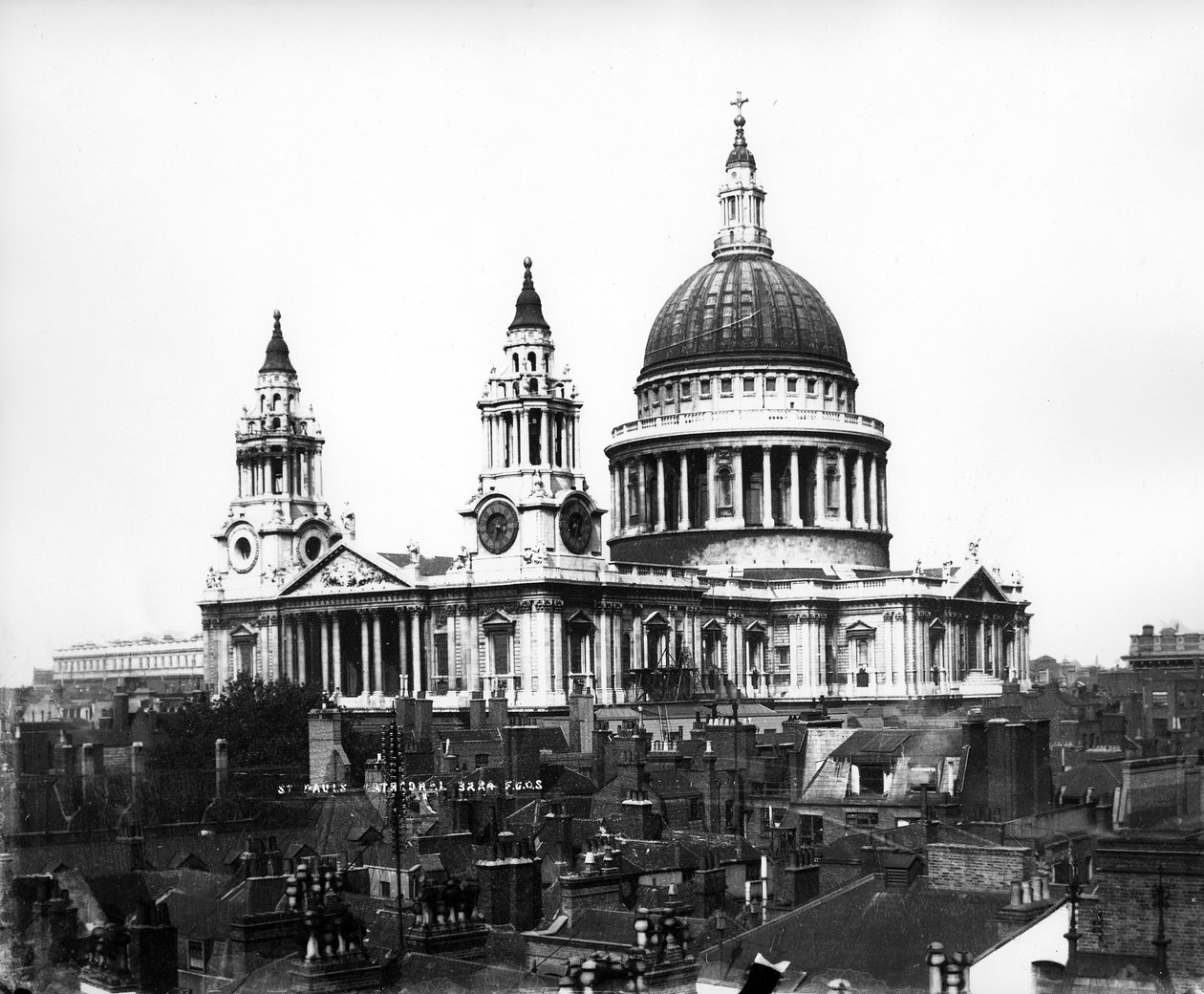 Cattedrale di San Paolo, c.1880 da Francis G. O. Stuart