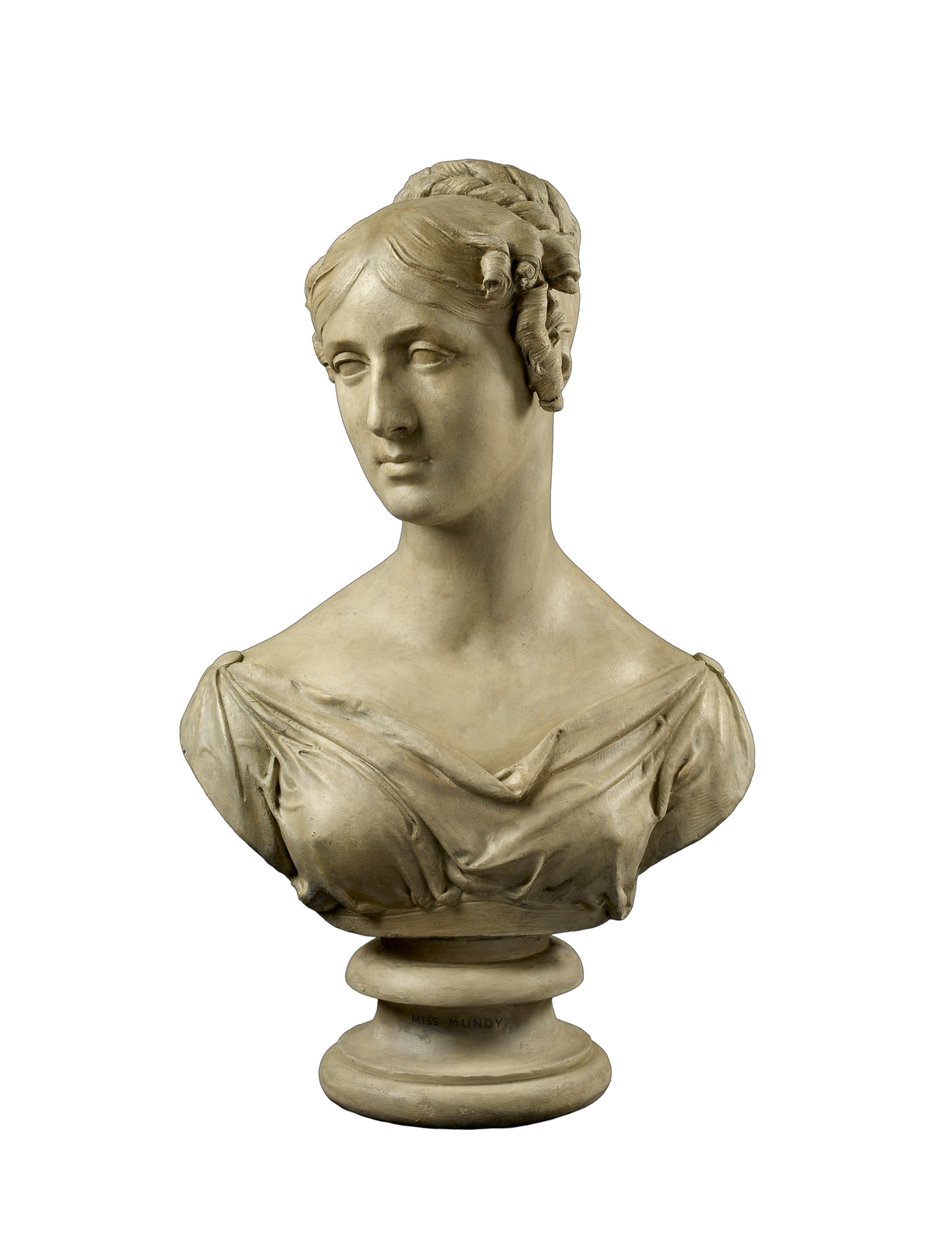 Busto di Miss Mundy (gesso) da Francis Legatt Chantrey