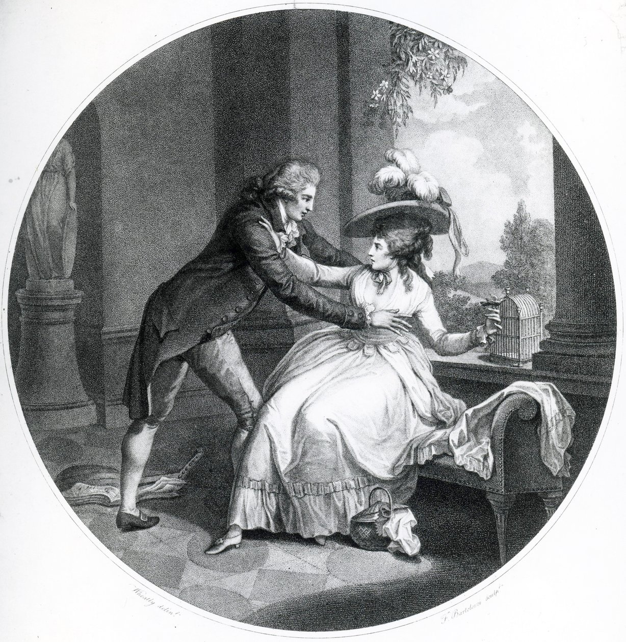 Il Cardellino, 1789 da Francis Wheatley
