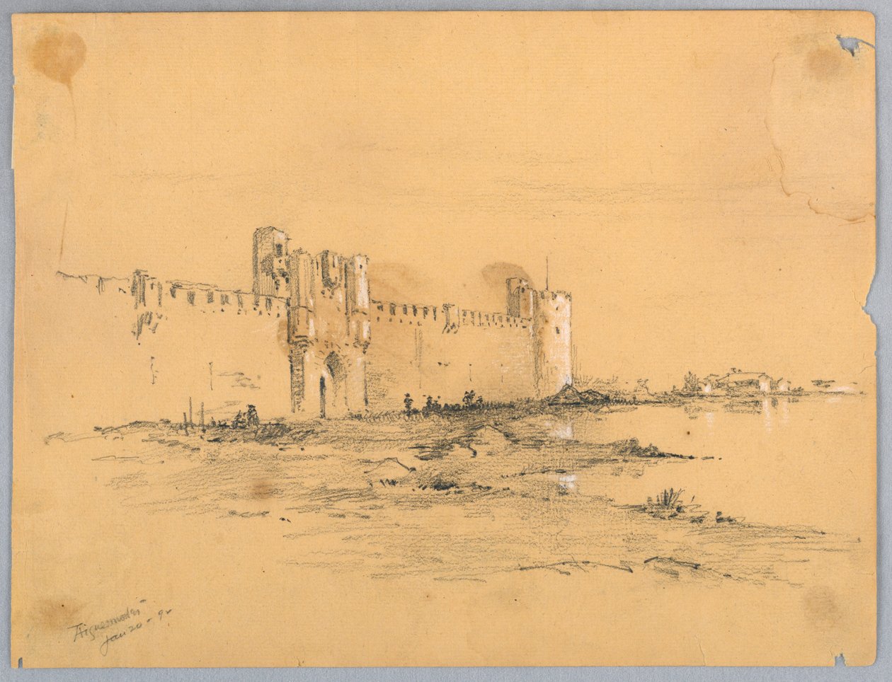 Aigues-Mortes da Francis Augustus Lathrop