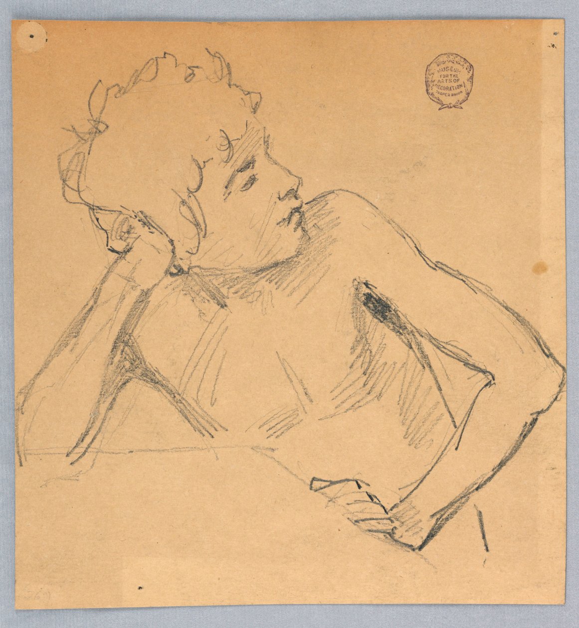 Studio di figura da Francis Augustus Lathrop