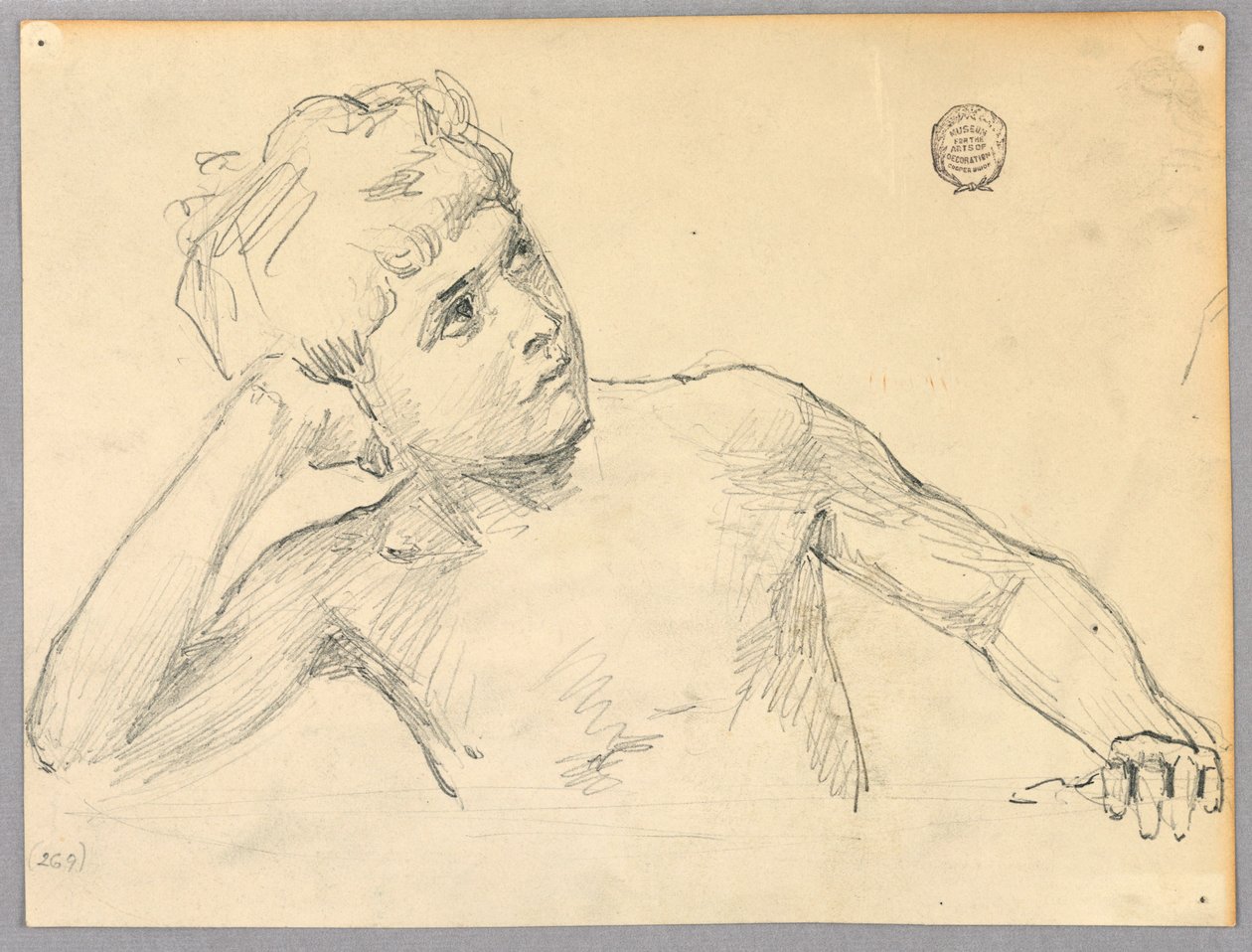 Studio di figura da Francis Augustus Lathrop
