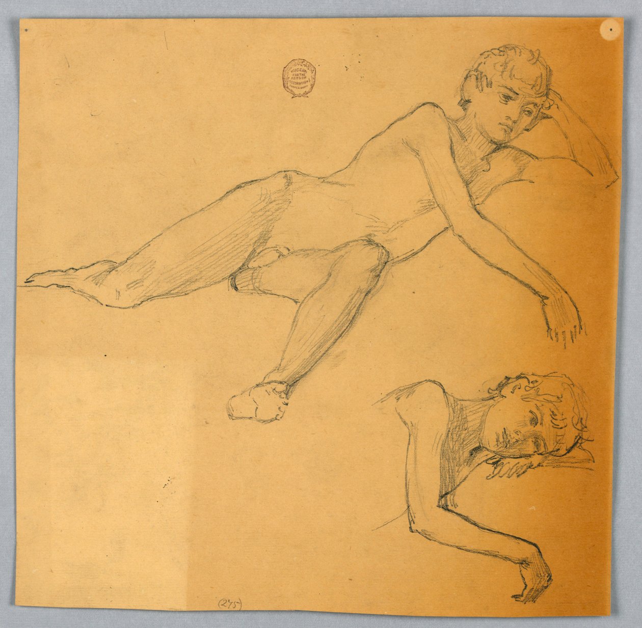 Studi di Figura Nuda da Francis Augustus Lathrop