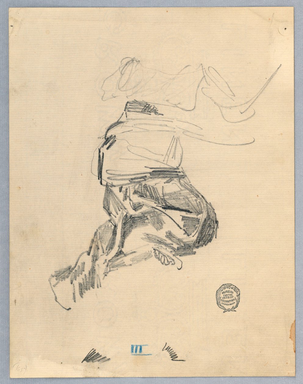Studio di drappeggio da Francis Augustus Lathrop