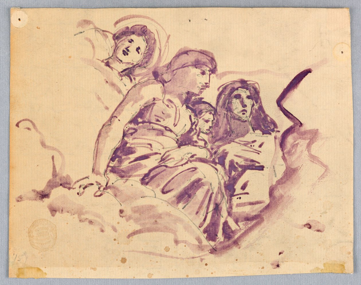 Studio di Figure Celesti da Francis Augustus Lathrop