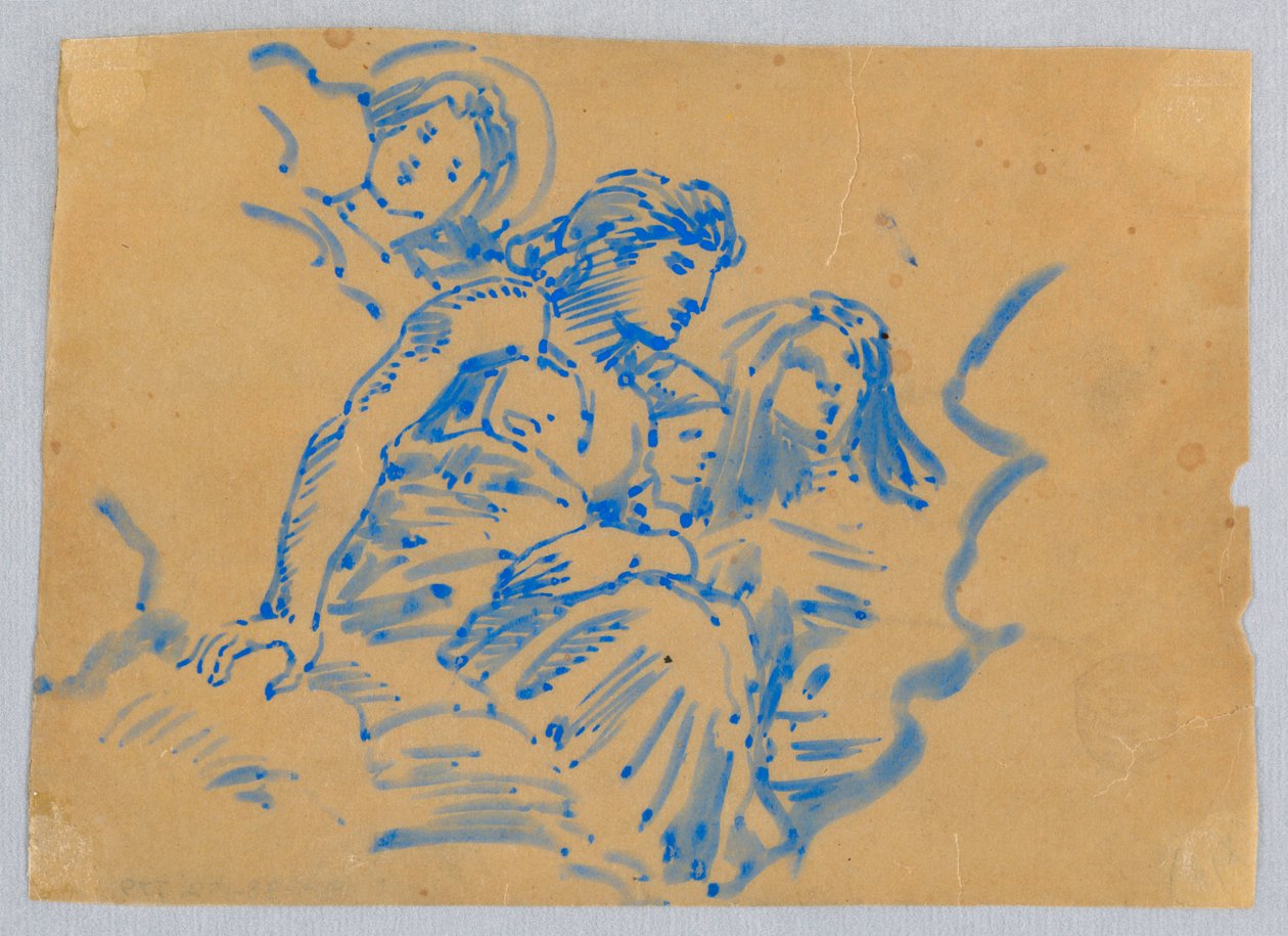 Studio di Figure Celesti da Francis Augustus Lathrop