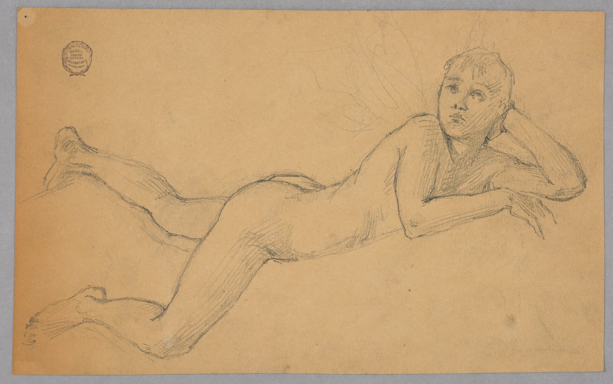Studio di figura nuda da Francis Augustus Lathrop