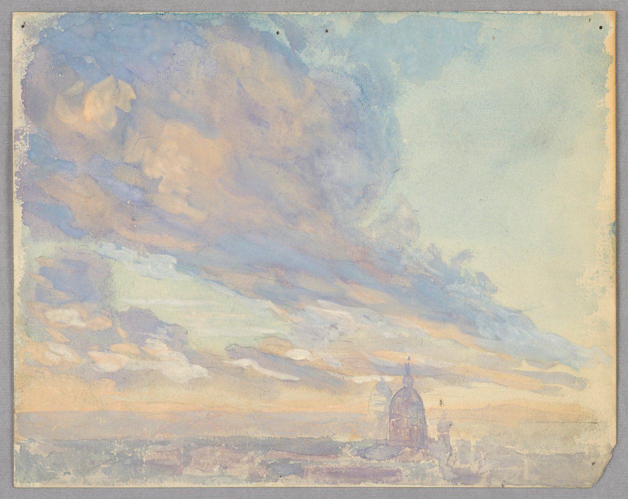 Studio delle nuvole, Roma, Italia da Francis Augustus Lathrop