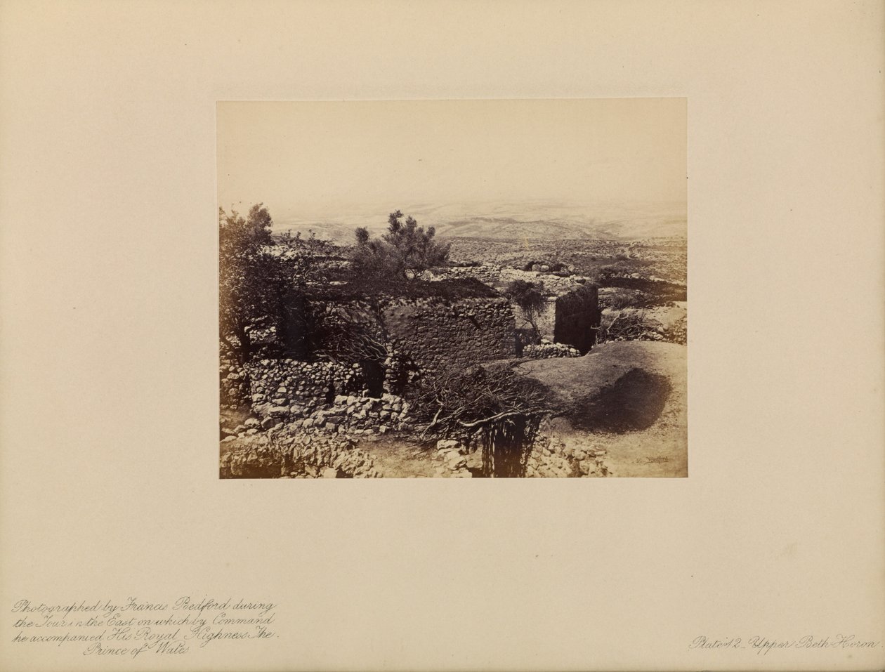 Alta Beth-Horon da Francis Bedford