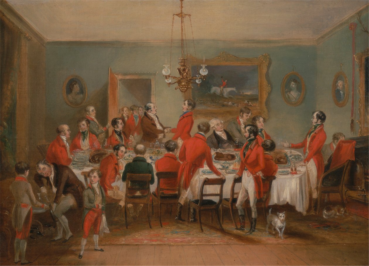 La Sala dei Celibi: La Colazione di Caccia da Francis Calcraft Turner