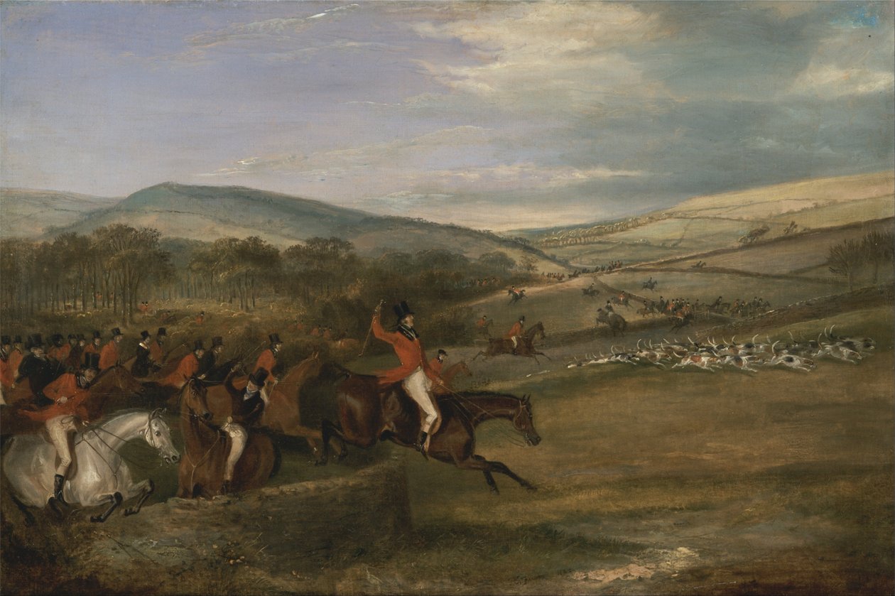 La caccia di Berkeley, 1842: Grido completo da Francis Calcraft Turner
