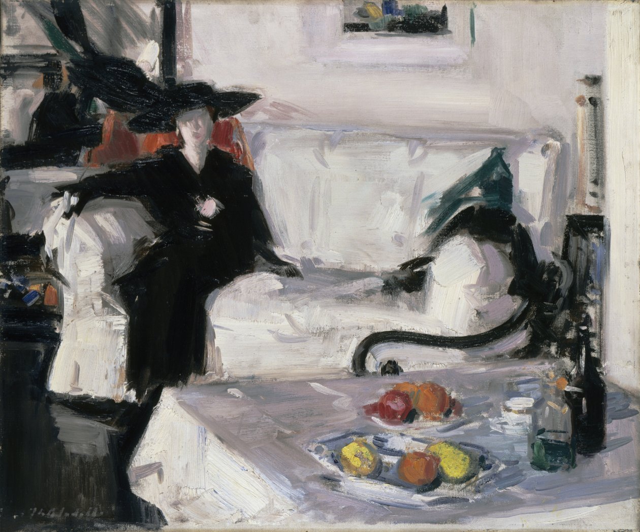 Interno con figura da Francis Campbell Boileau Cadell