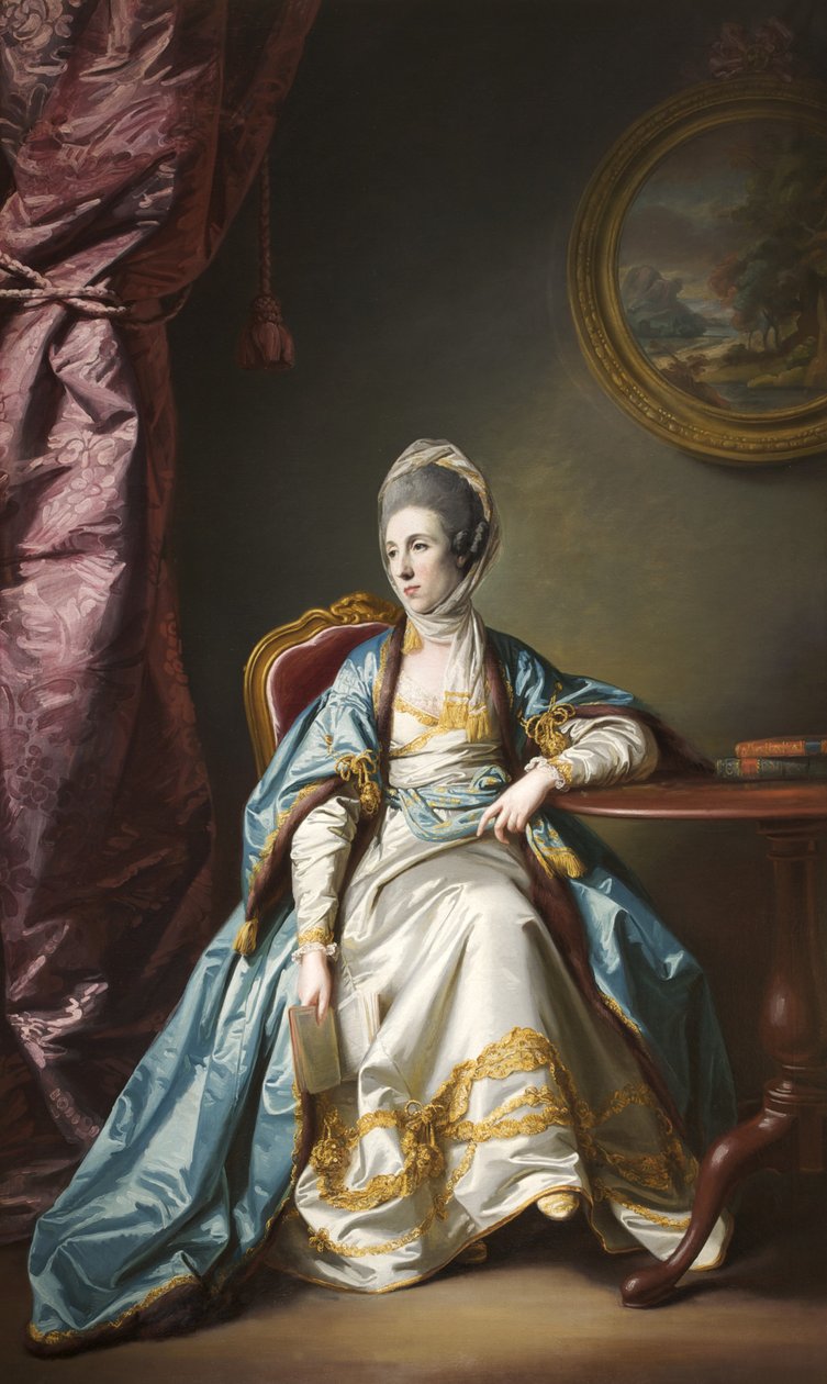 Catherine Fleming, Lady Leicester da Francis Cotes