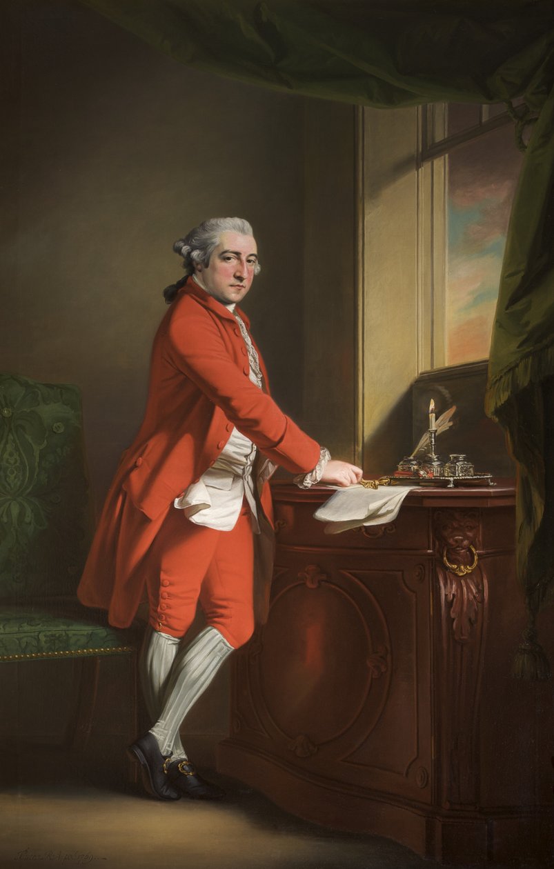 Sir Peter Byrne Leicester, 4° baronetto da Francis Cotes