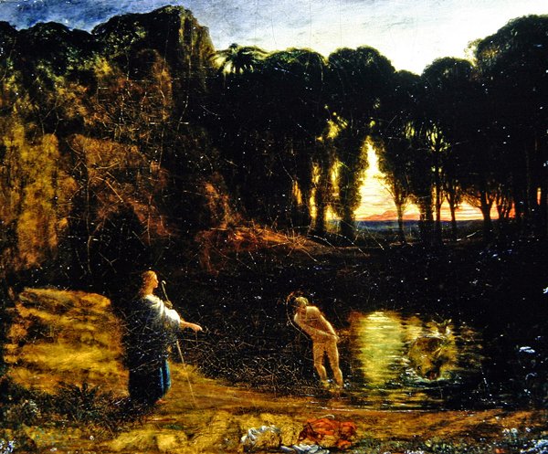 Tobia e il pesce da Francis Danby