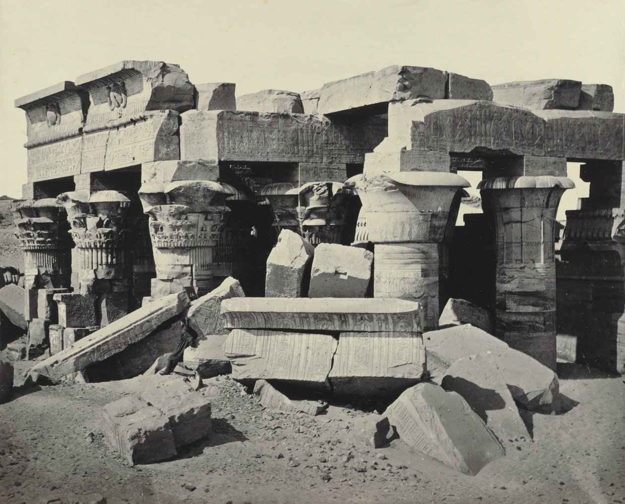 Kom Ombo da Francis Frith