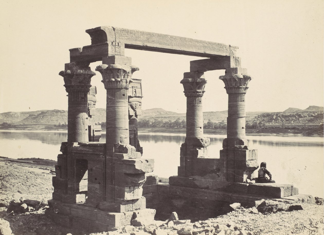 Wady Kardassy, Nubia, 1857 da Francis Frith
