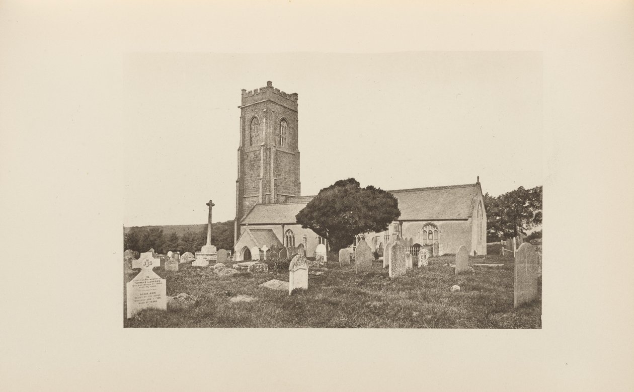 Cimitero di Watchett da Francis Frith