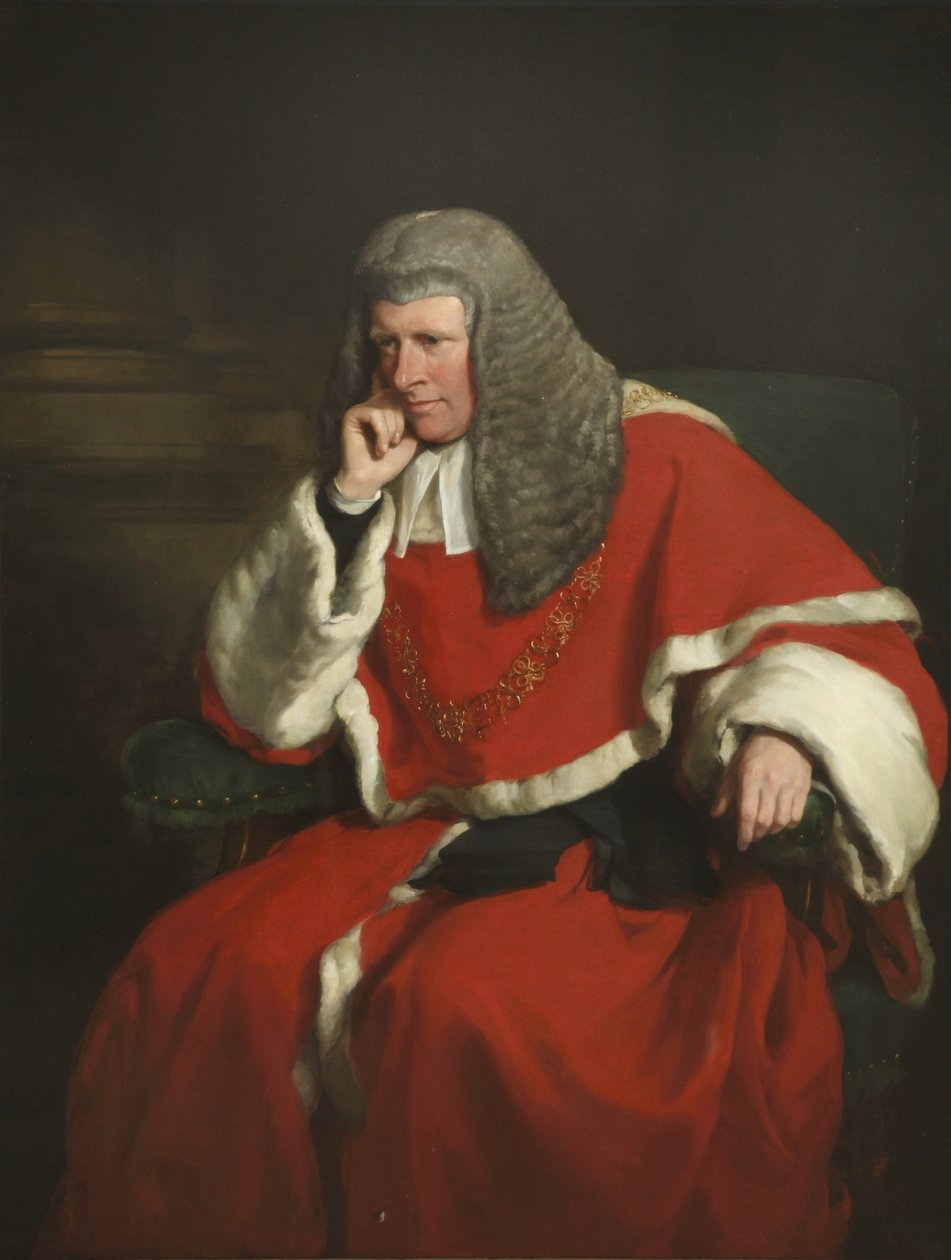 Sir William Erle, Lord Chief Justice da Francis Grant