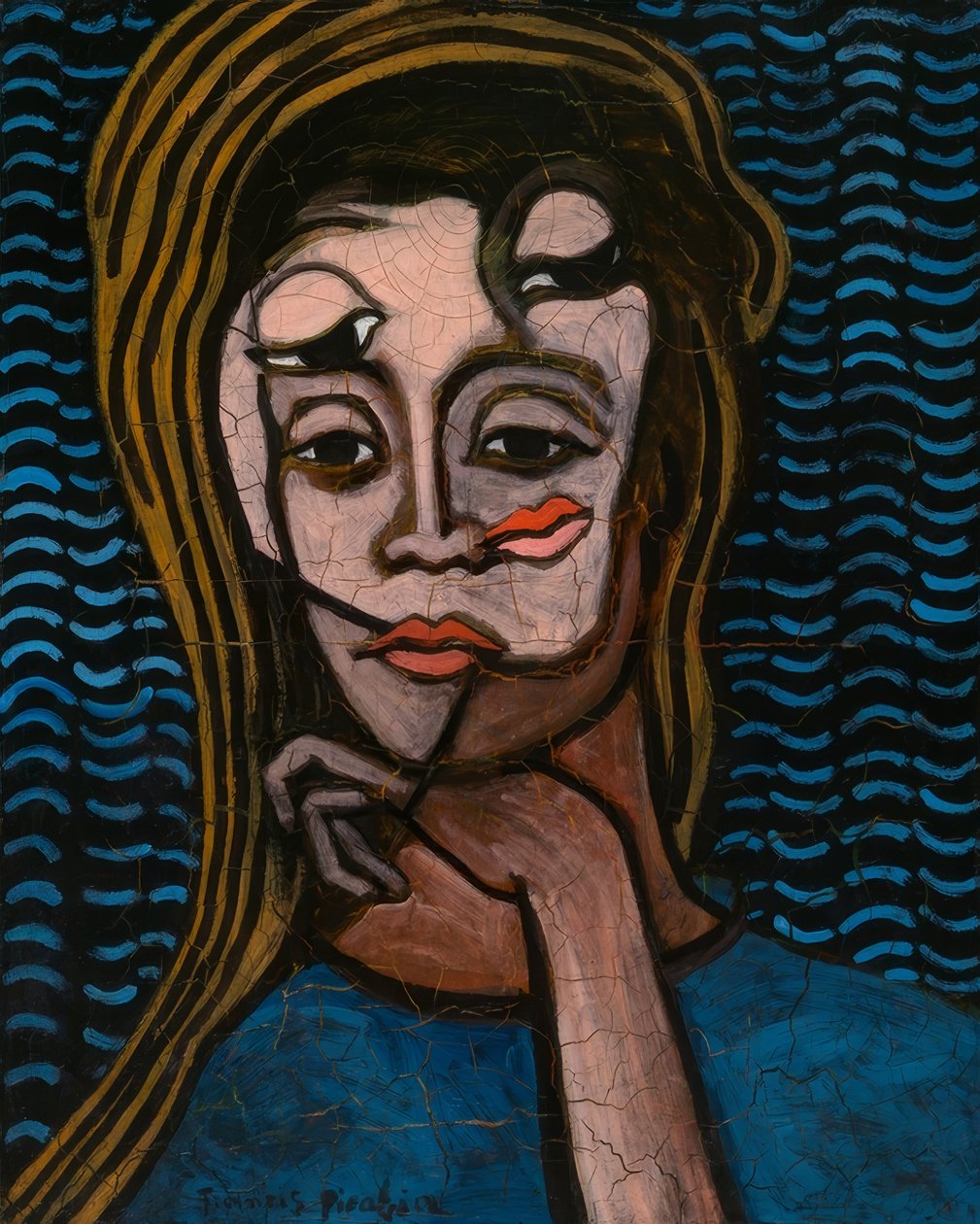 Pittura di Madame X da Francis Picabia