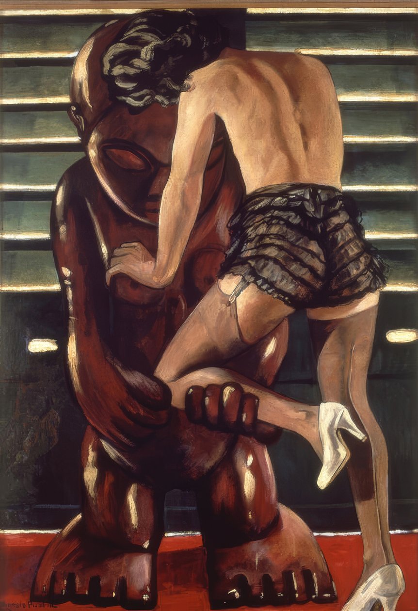 Donna con idolo da Francis Picabia